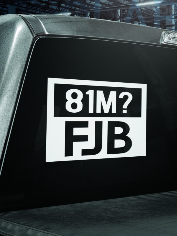 81M? FJB Vinyl Decal