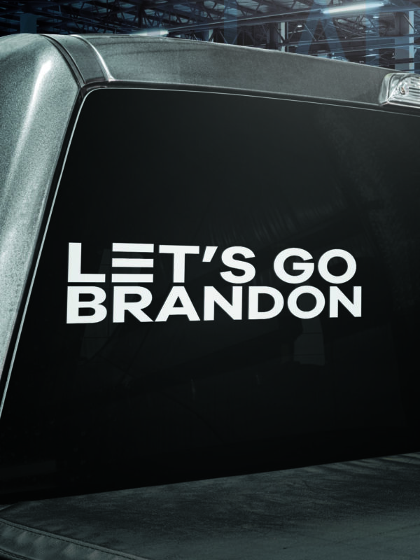 Let's Go Brandon Vinyl Decal