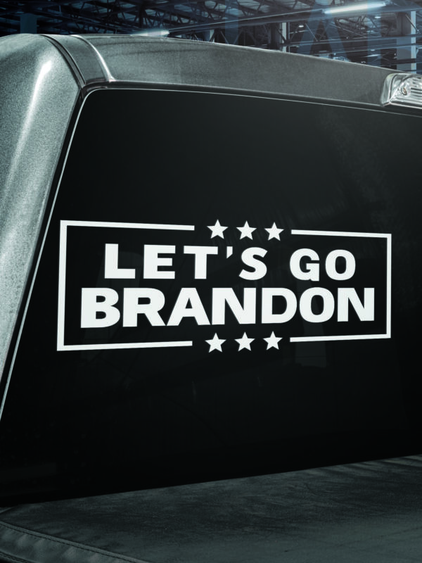 Let's Go Brandon v4 Vinyl Decal