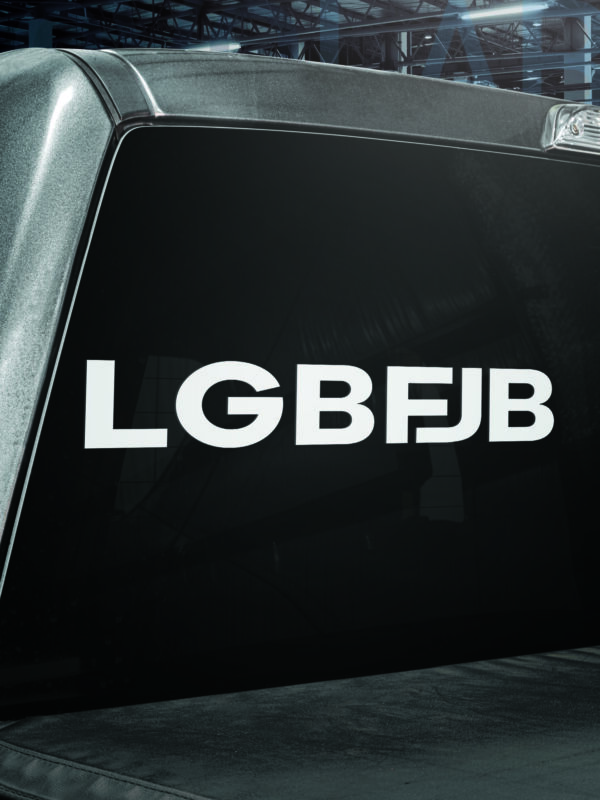 LGBFJB Vinyl Decal