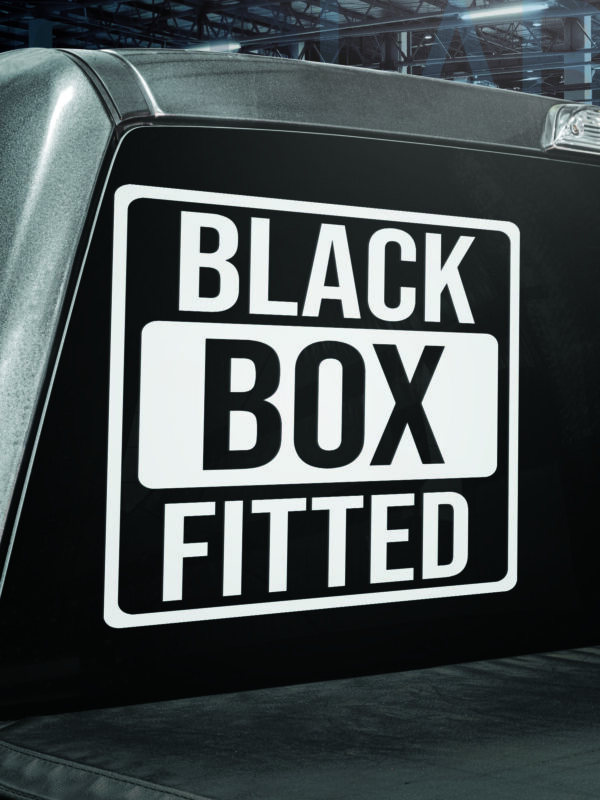 Black Box Fitted Vinyl Decal