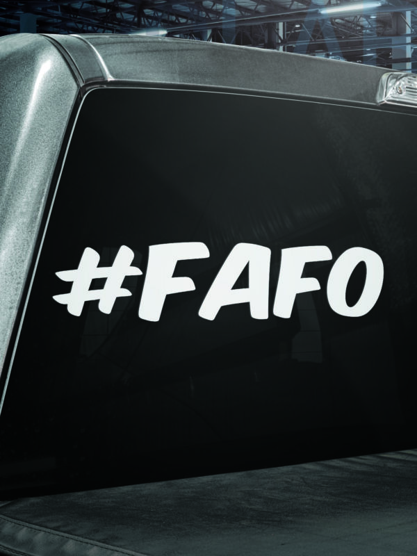 #FAFO Vinyl Decal