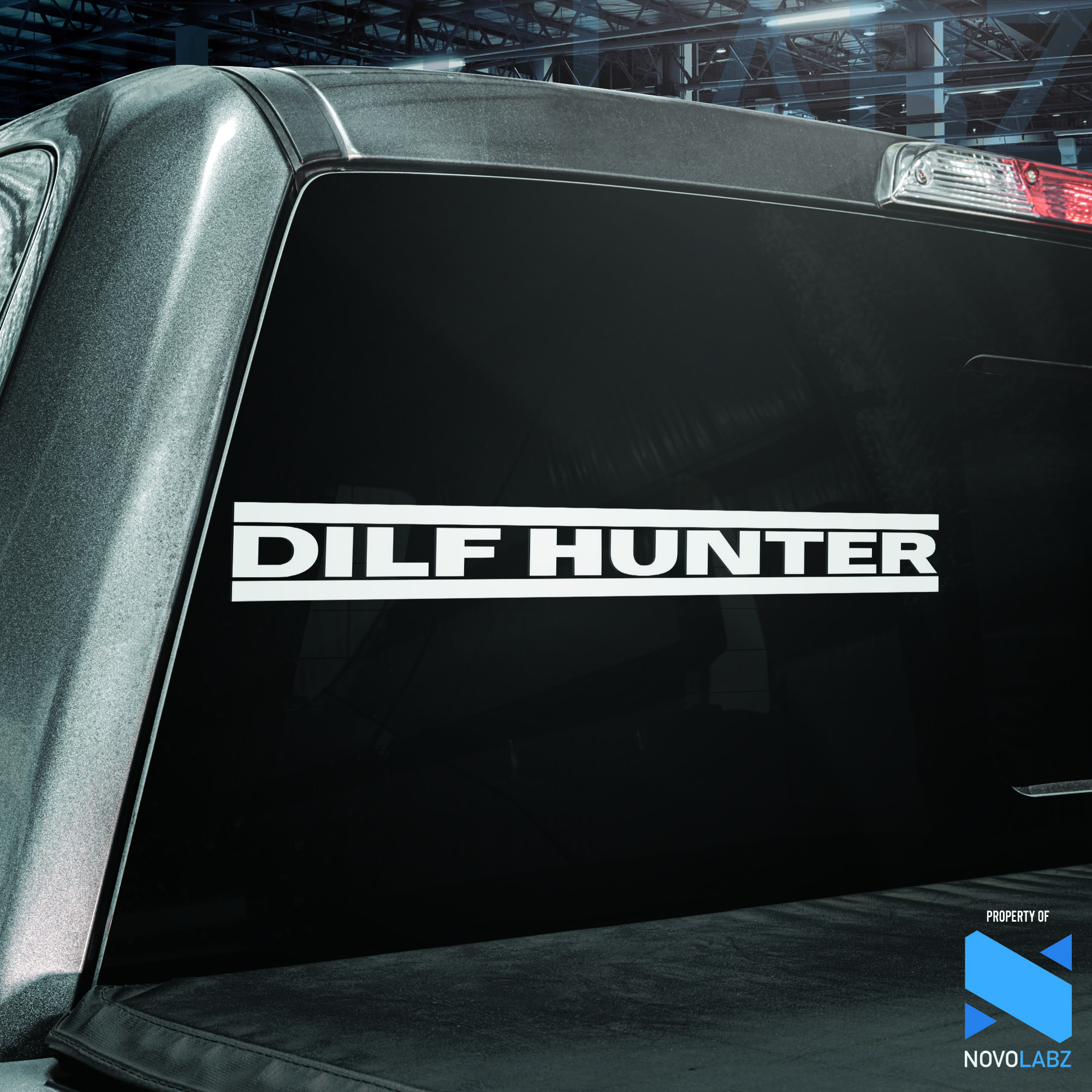 DILF Hunter Vinyl Decal